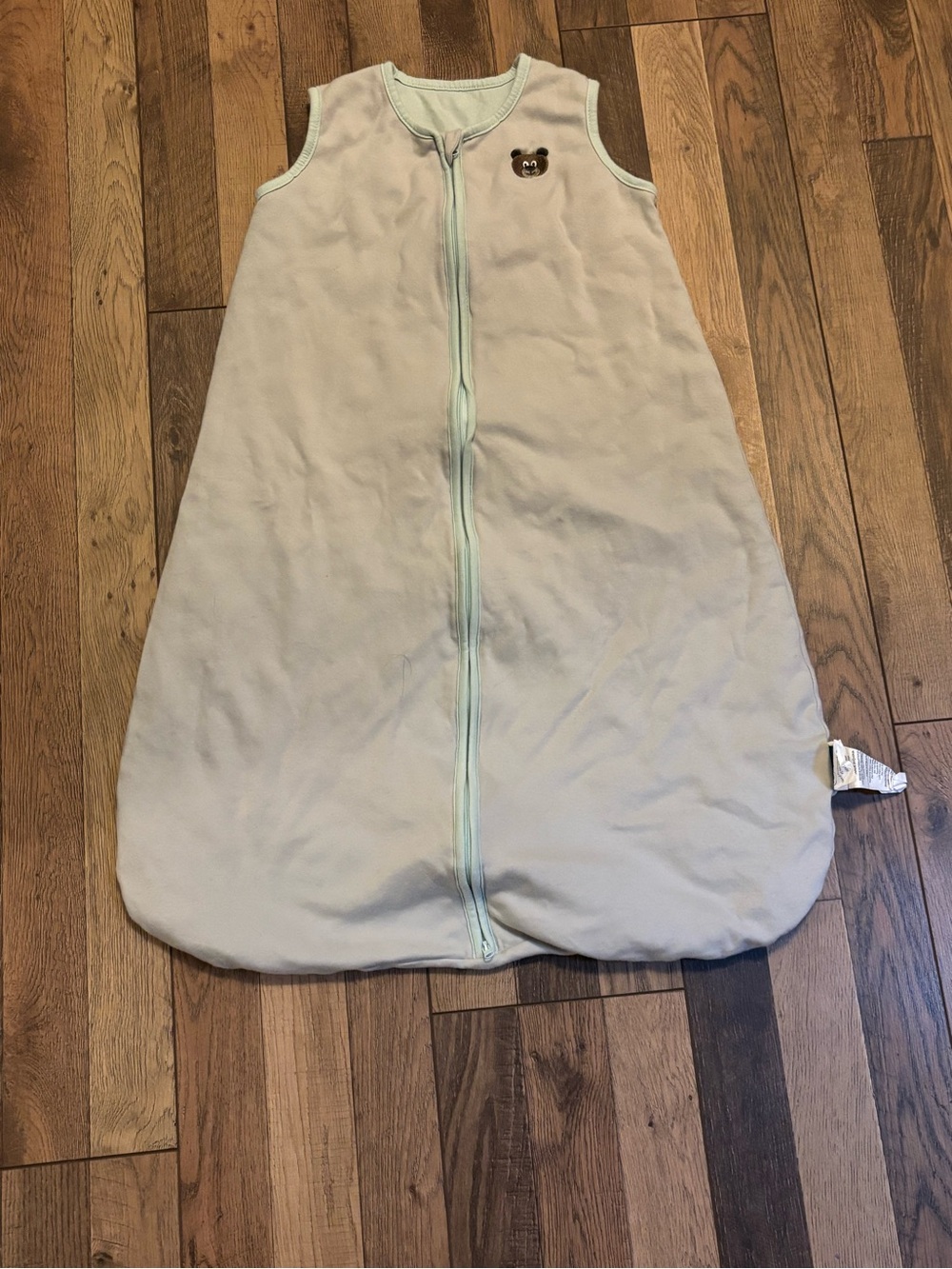 Baby Sleeveless Wearable Blanket Sleep Sack - Light blue